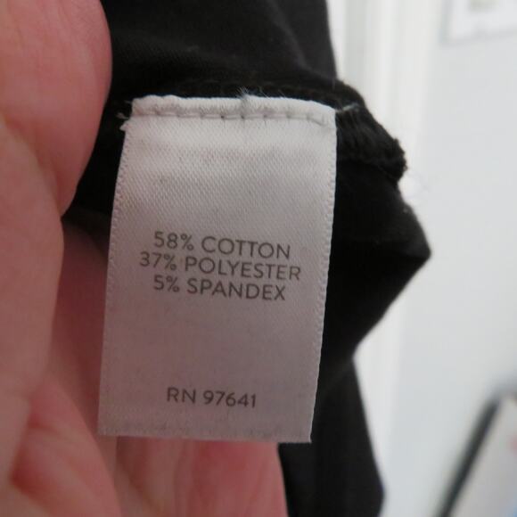 J.Jill Womens Sz 2X Black Luxe Supima Everyday Turtleneck Tunic Top Long Sleeve - Picture 5 of 6